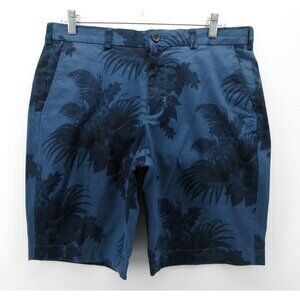 Brooks Brothers Shorts 34 Chino Hawaiian Floral Golf Stretch Cotton